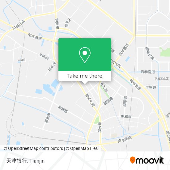 天津银行 map