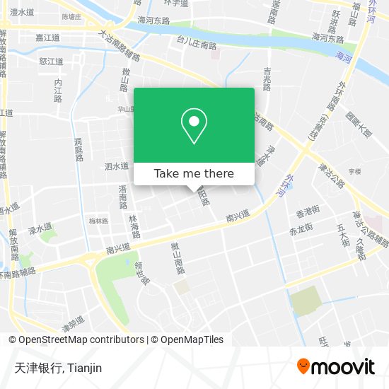天津银行 map
