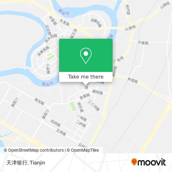 天津银行 map