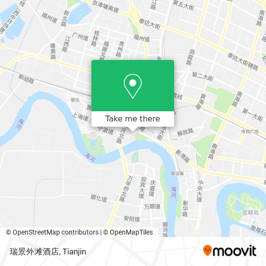 瑞景外滩酒店 map