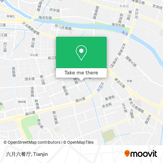 六月六餐厅 map