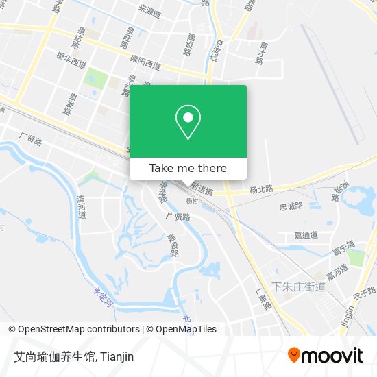 艾尚瑜伽养生馆 map