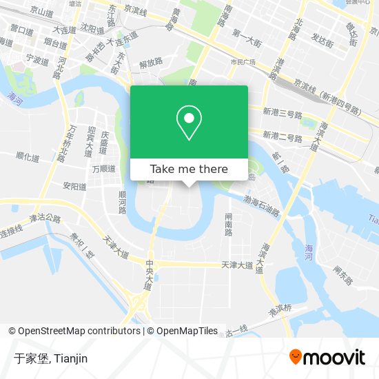 于家堡 map