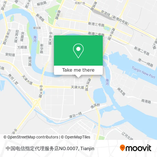 中国电信指定代理服务店NO.0007 map