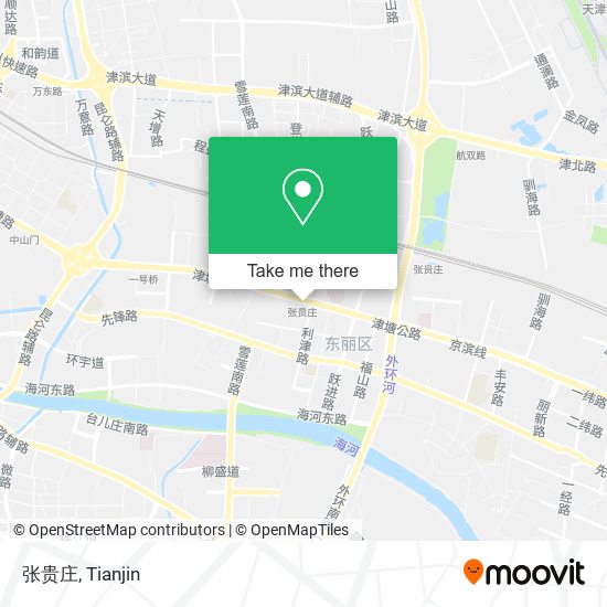 张贵庄 map