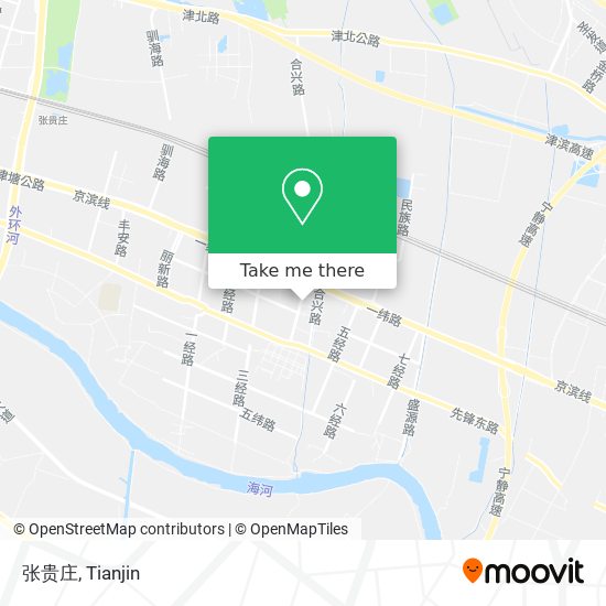 张贵庄 map