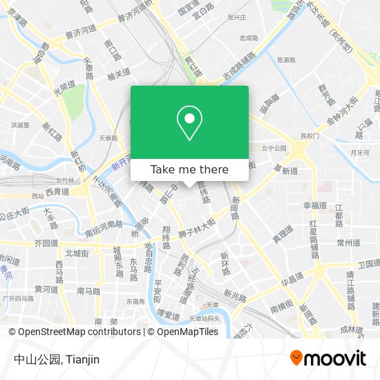 中山公园 map