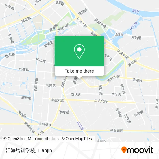 汇海培训学校 map