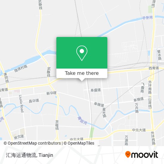 汇海运通物流 map