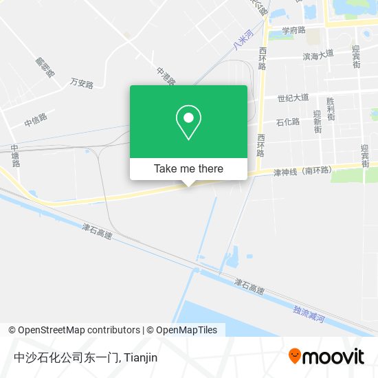 中沙石化公司东一门 map