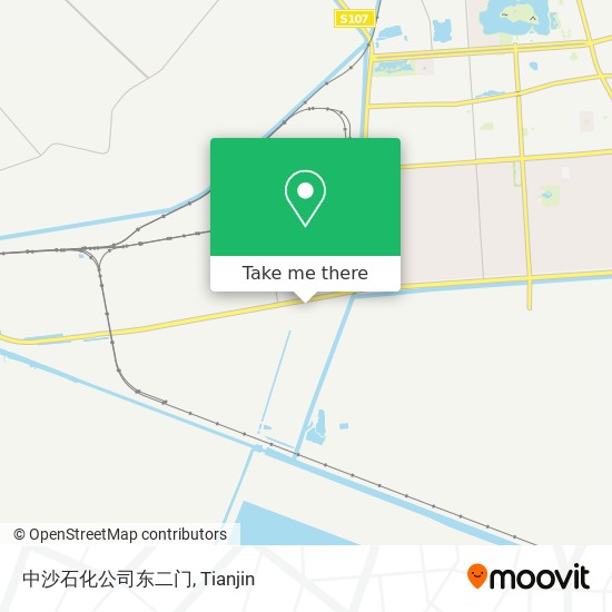 中沙石化公司东二门 map
