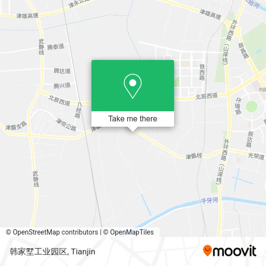 韩家墅工业园区 map