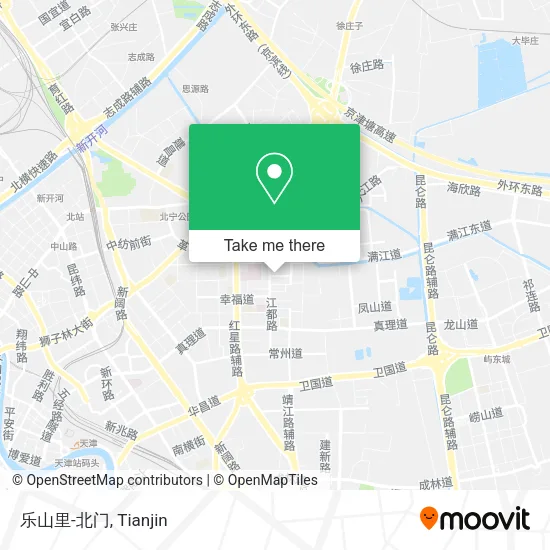 乐山里-北门 map