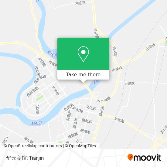 华云宾馆 map