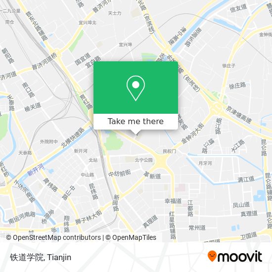 铁道学院 map