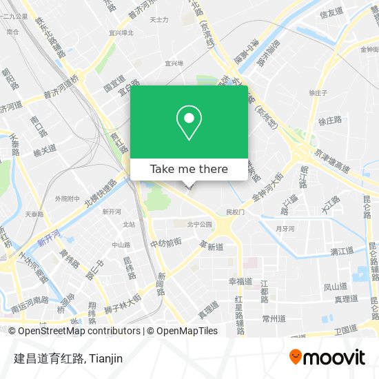 建昌道育红路 map