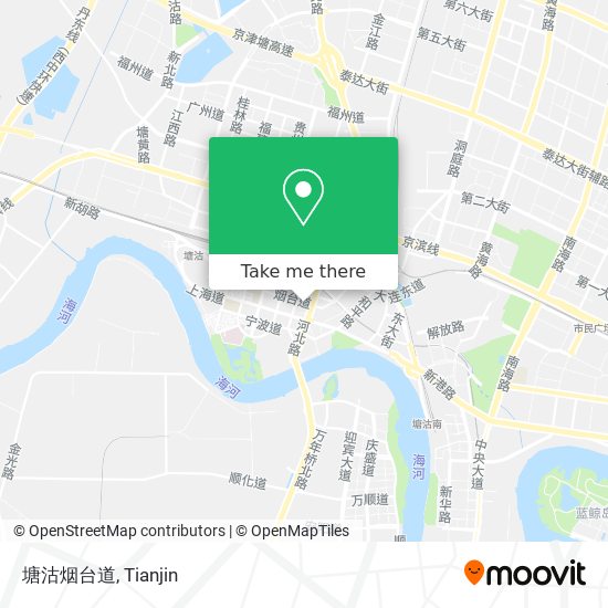 塘沽烟台道 map