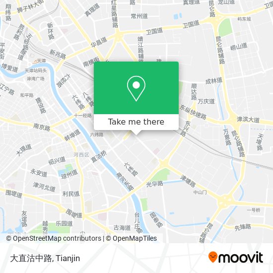 大直沽中路 map