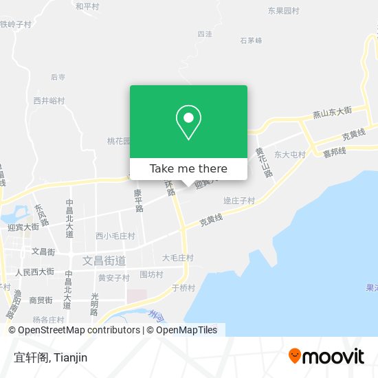 宜轩阁 map