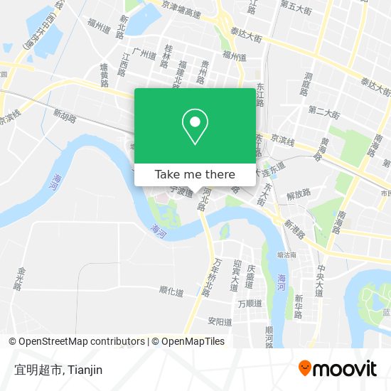 宜明超市 map