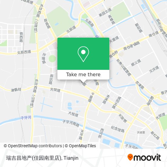 瑞吉昌地产(佳园南里店) map