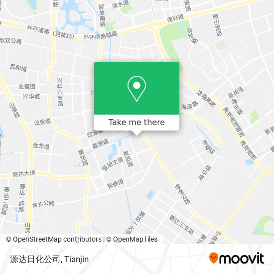 源达日化公司 map