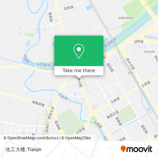 化工大楼 map