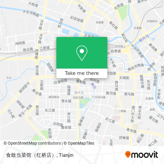 食敢当菜馆（红桥店） map