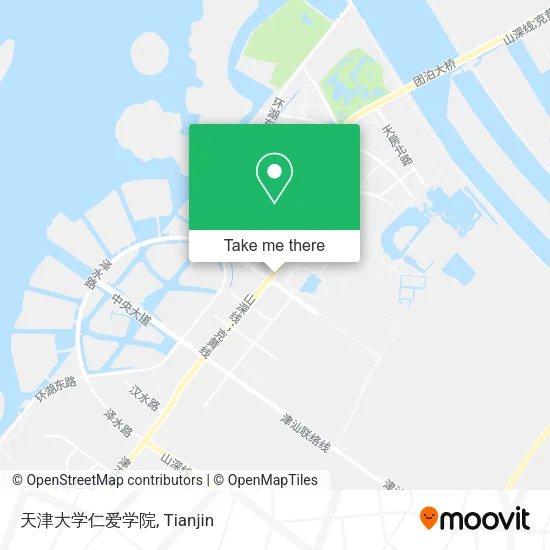 天津大学仁爱学院 map