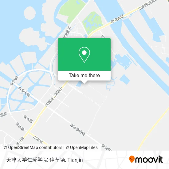 天津大学仁爱学院-停车场 map