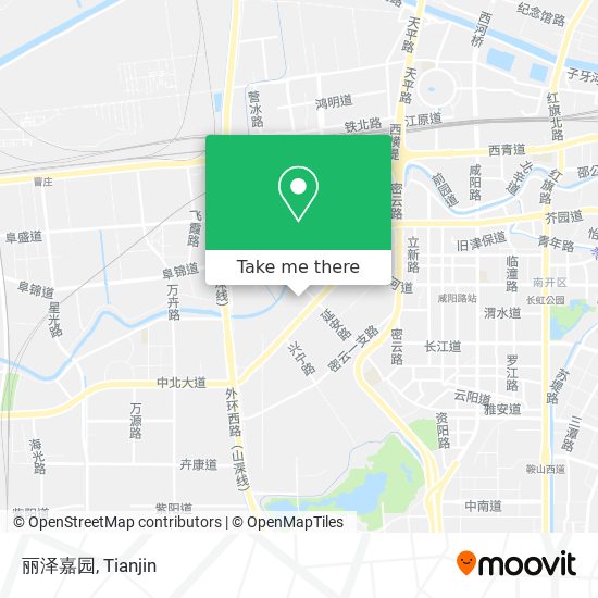 丽泽嘉园 map