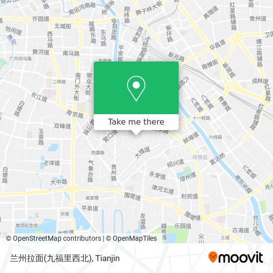 兰州拉面(九福里西北) map