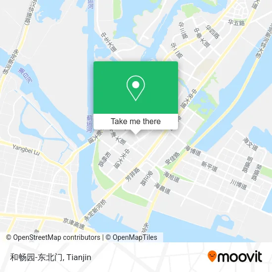 和畅园-东北门 map