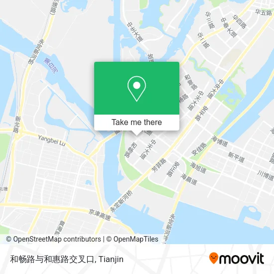和畅路与和惠路交叉口 map