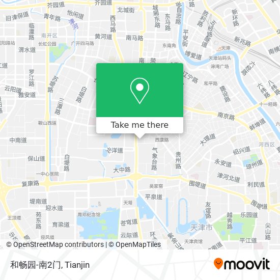 和畅园-南2门 map