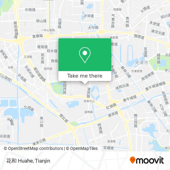 花和 Huahe map