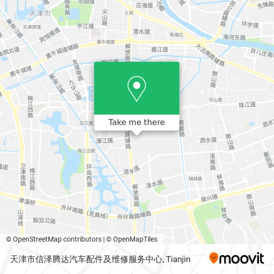 天津市信泽腾达汽车配件及维修服务中心 map