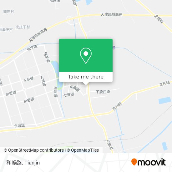 和畅路 map
