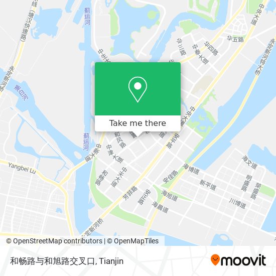 和畅路与和旭路交叉口 map