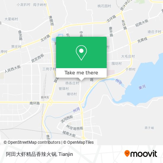 阿田大虾精品香辣火锅 map