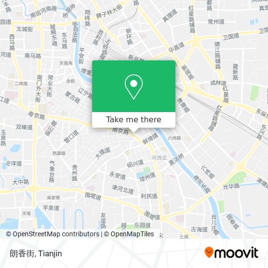 朗香街 map
