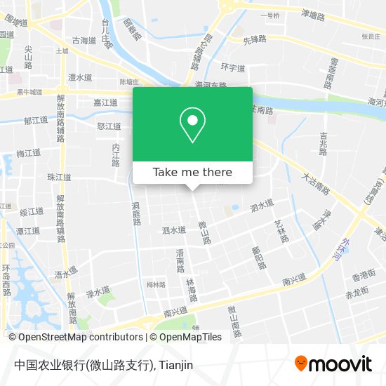 中国农业银行(微山路支行) map