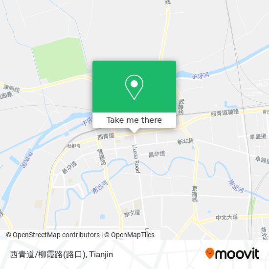 西青道/柳霞路(路口) map