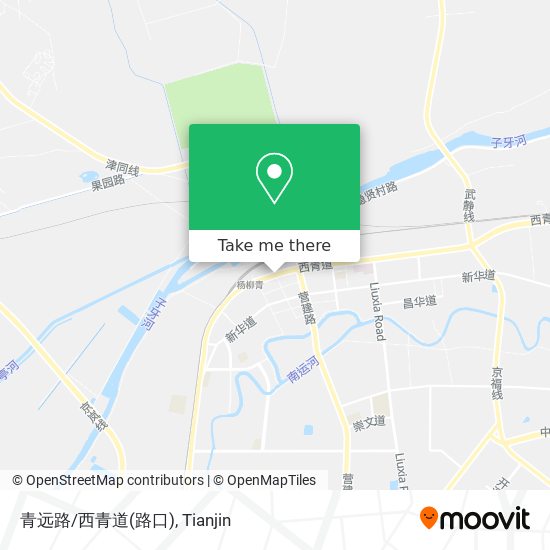 青远路/西青道(路口) map