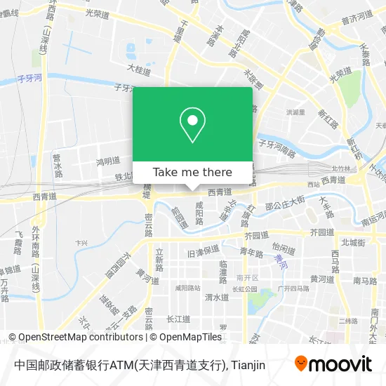 中国邮政储蓄银行ATM(天津西青道支行) map