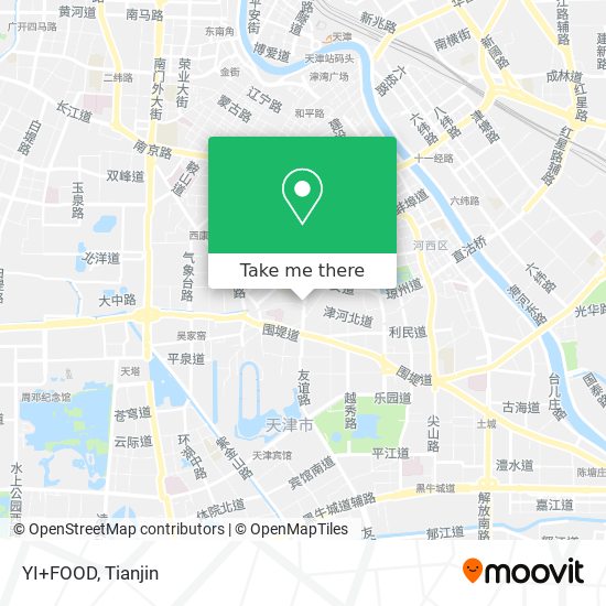 YI+FOOD map
