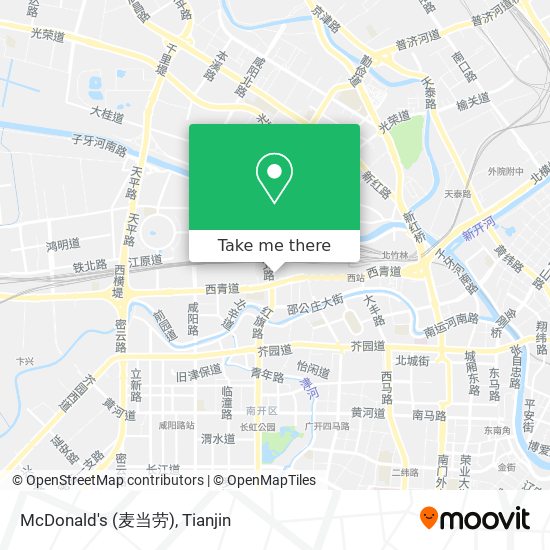 McDonald's (麦当劳) map