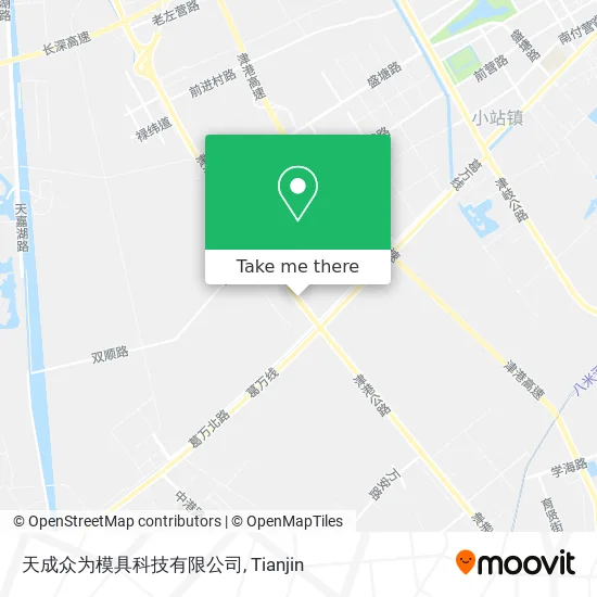 天成众为模具科技有限公司 map