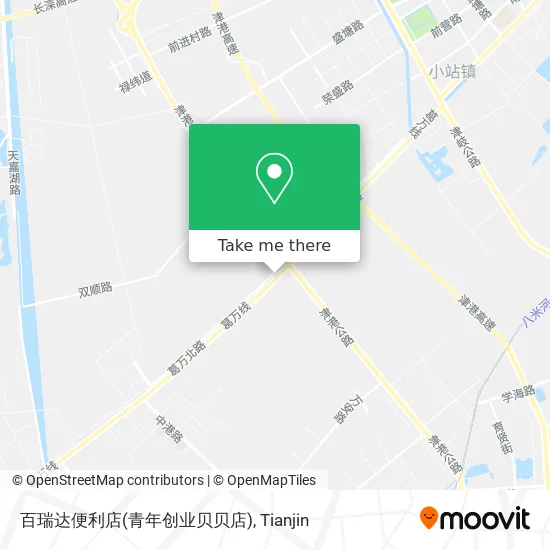 百瑞达便利店(青年创业贝贝店) map