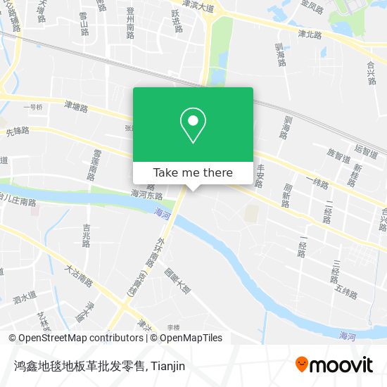 鸿鑫地毯地板革批发零售 map